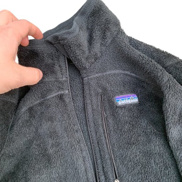 BUNDLE of 2 Patagonia Fleece Jacket Sweaters - Red and Black - BROKEN ZIPPERS - Picture 14 of 16